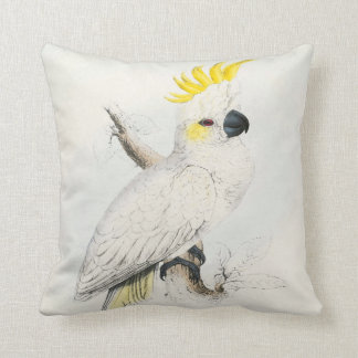 #13-Lesser sulphur-crested cockatoo Throw Pillow