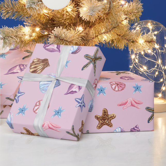 #13 Nautical Haven Wrapping Paper "Big Size" (Holidays)