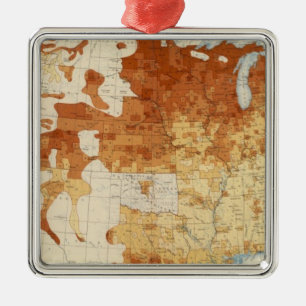 13 Proportion foreignborn 1890 Metal Ornament