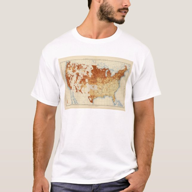 13 Proportion foreignborn 1890 T-Shirt (Front)