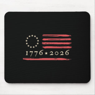 13-star Betsy Ross Flag 4th Of July 1776 Vintage D Mouse Pad