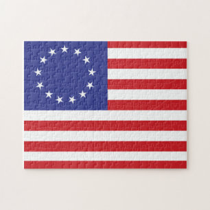 13-Star United States Flag Jigsaw Puzzle