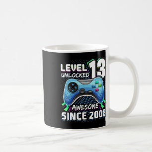 13 Unlocked Awesome 2008 Video Game 13th Birthday  Coffee Mug