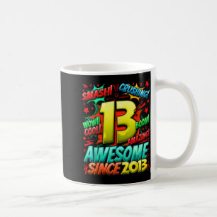 13 Year Old For Boys 13th Birthday Boy 13 Year Old Coffee Mug