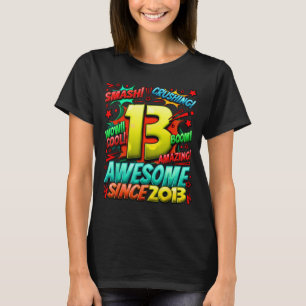 13 Year Old For Boys 13th Birthday Boy 13 Year Old T-Shirt