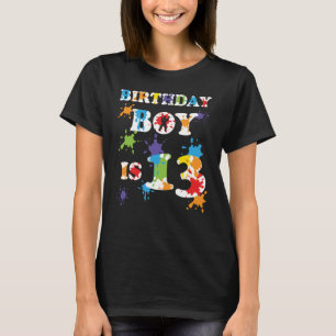 13 Year old Paintball Birthday Party 13th Birthday T-Shirt
