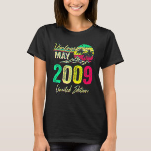13 Year Old Vintage May 2009  13th Birthday T-Shirt