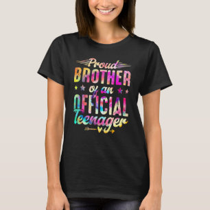 13 Years Old Proud Brother Official Teenager 13th T-Shirt
