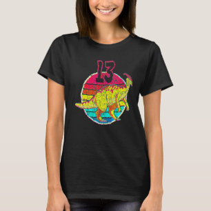 13rd Birthday I Parasaurolophus I Family Matchin T-Shirt