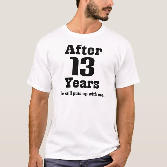 13th Anniversary (Funny) T-Shirt