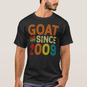 13th Birthday 13 Years Old Goat Since 2009 1 T-Shirt