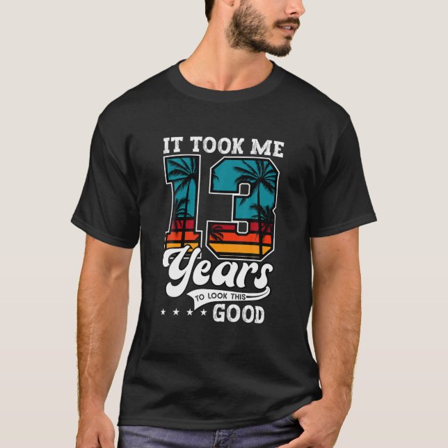 13Th Birthday For Boys Girls Gift 13 Years Old Bda T-Shirt (Front)