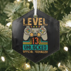 13th Birthday Gift Boys Level 13 Unlocked Official