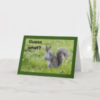 **13th BIRTHDAY** WISHES FROM COMEDIC SQUIRREL