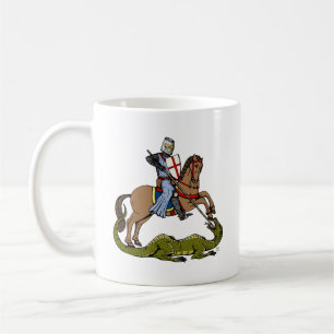 13th Century Saint George and the Dragon Coffee Mug