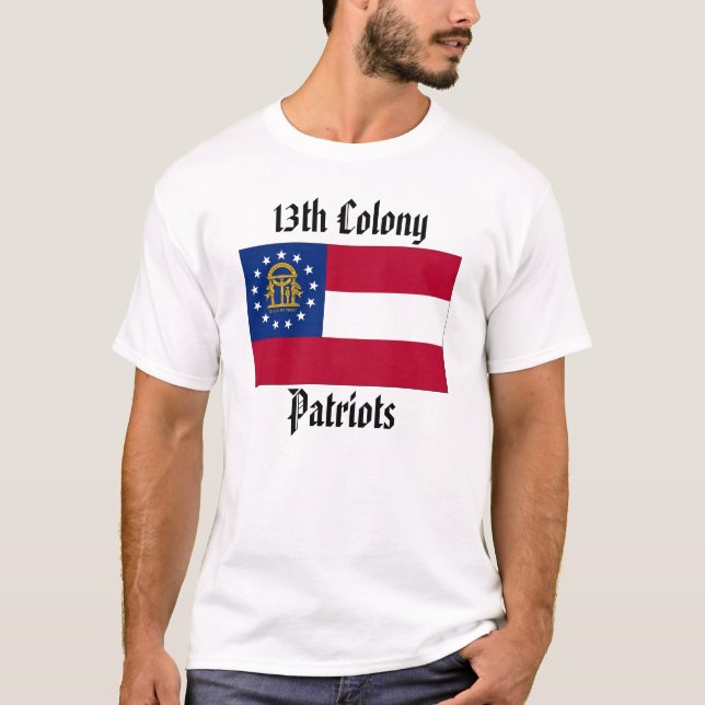 13th Colony Patriots - Mens - Keep Your mind off G T-Shirt (Front)