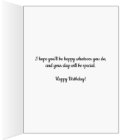 13th Happy Birthday Cake Navy Blue Extra Large