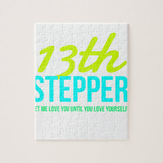 13th Step Sobriety Fellowship Recovery Jigsaw Puzzle