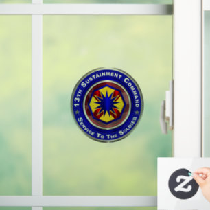 13th Sustainment Command  Window Cling