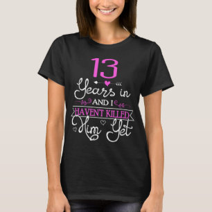 13th Wedding Anniversary Gift For Wife Ideas T-Shirt