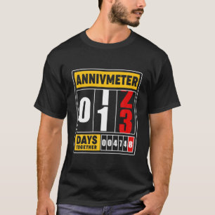 13Th Wedding Anniversary S For Couples Husband Wif T-Shirt