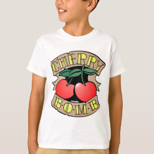 1413032011 Cherry Bomb Inverso (Rocker & Kustom) T-Shirt