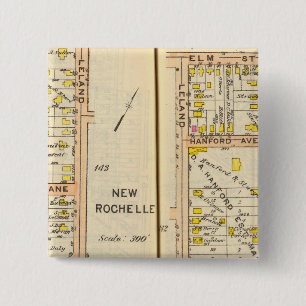 142143 New Rochelle 2 Inch Square Button