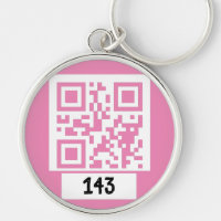143 secret QR code message, decode it, say it. PNK