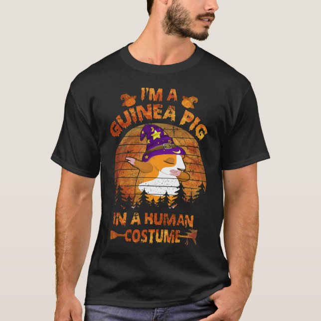 144 Guinea Pig Halloween Costumes T-Shirt (Front)