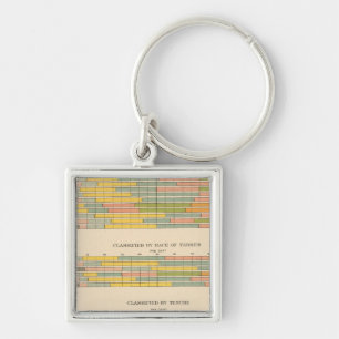 145 Farms by income Keychain