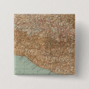 148 Central Mexico 2 Inch Square Button
