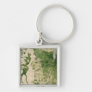 148 Sheep/sq mile Keychain