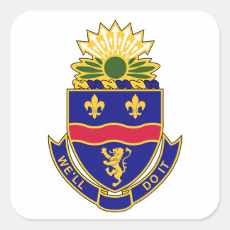 148th Infantry Regiment - We'll Do It Square Sticker