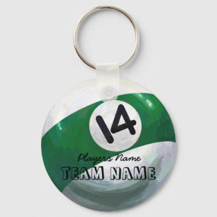 14 Ball Keychain