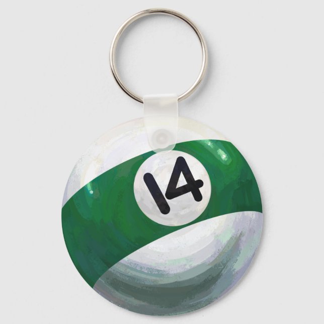 14 Ball Keychain (Front)