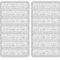 14 Clear Lip Gloss Labels 2.9 X .85 Inches
