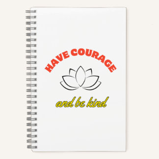 14 cm x 21.6 cm spiral notebook. notebook