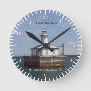 14 Foot Shoal Light clock