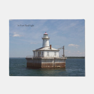 14 Foot Shoal Light door mat