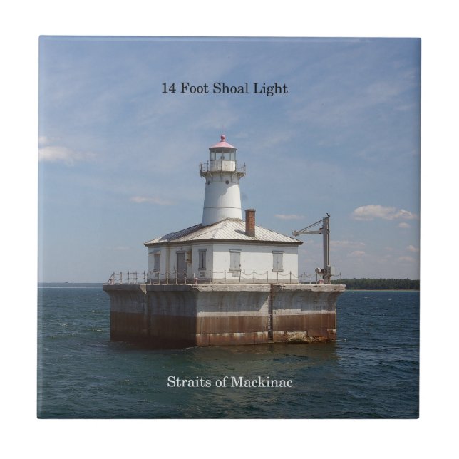 14 foot shoal light tile (Front)