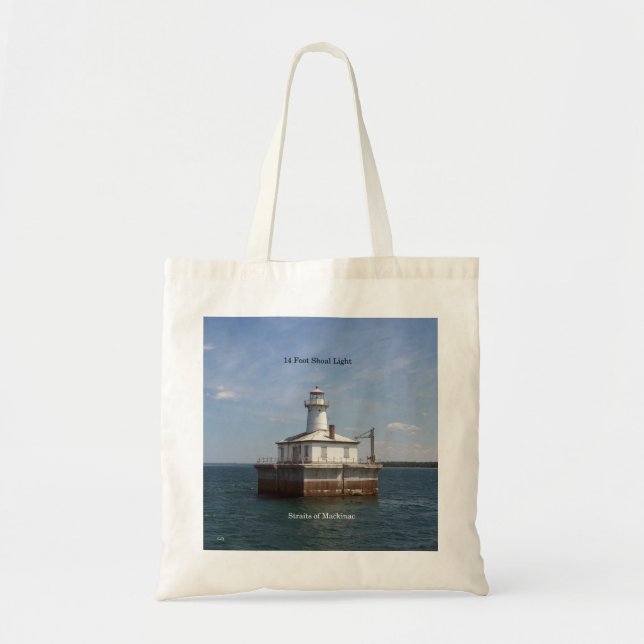 14 Foot Shoal Light tote bag (Front)