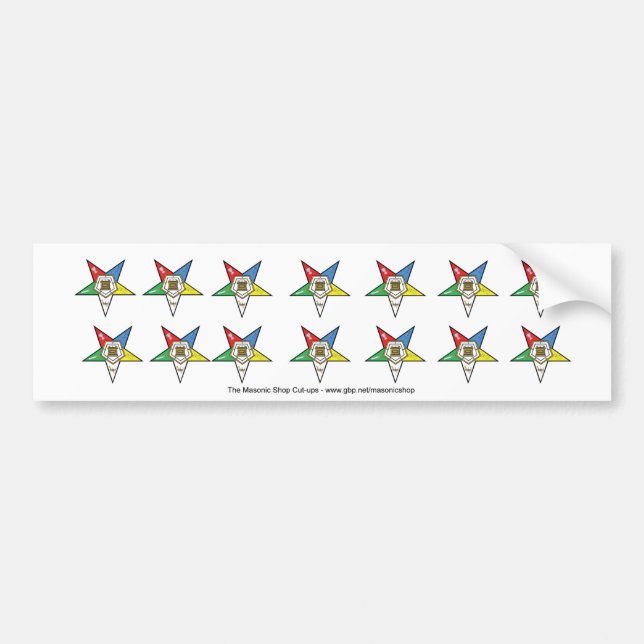 14 OES Cutups Bumper Sticker (Front)