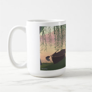 14 oz mug with "Under the Willows" image