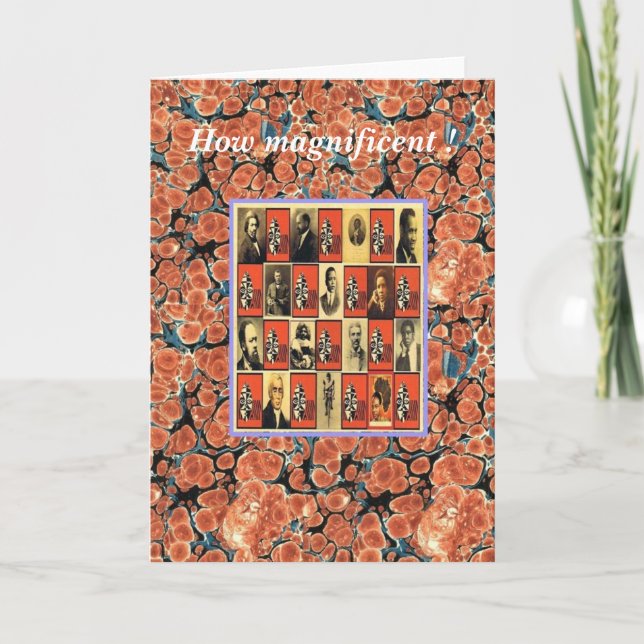 14 Phenomenal Gentlemen Who Left Their Mark on the Card (Front)