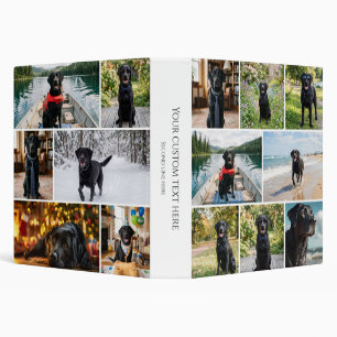 14 Photo Collage And Text Template Personalized Binder