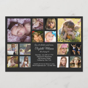 14 Photo Collage Invitation