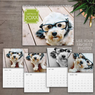 14 Photo Full Coverage - Personalized Calendar