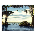 14 x 11 Diving Scene, Cypress Florida