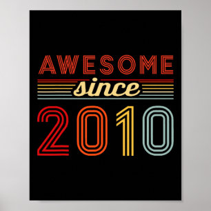 14 Year Old Boy Girl Birthday 14th Bday Funny 14yr Poster