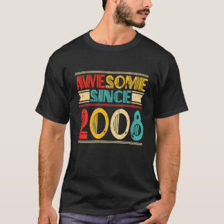 14 Year Old Gifts Vintage 2008 Limited Edition 14T T-Shirt